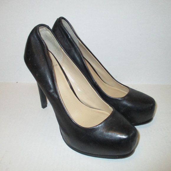 *Kelsi Dagger 'LINZY' Pumps Squared Toe Hidden Platform - Picture 3 of 12